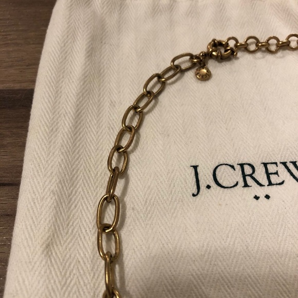 Crystal starburst asymmetrical necklace - Picture 4 of 7